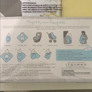 babe luxe muslin swaddle